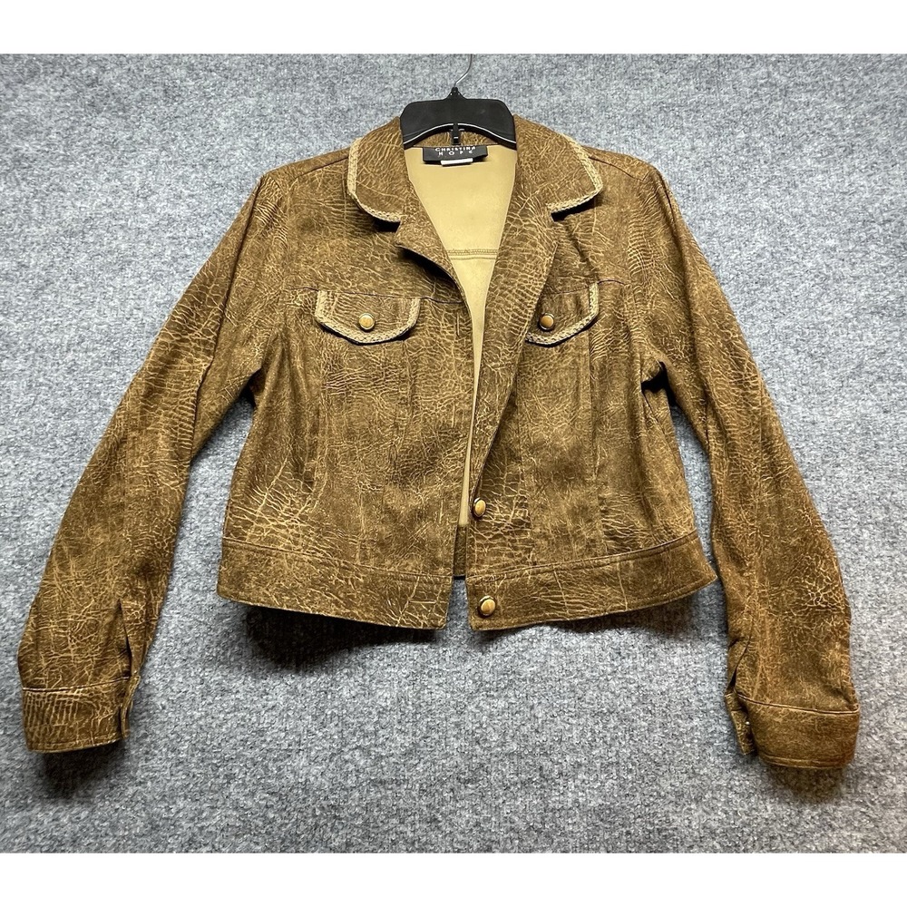 Vintage Christina Hope Lightweight Women's Western Cowgirl Faux Leather Size 8
